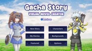 Как создать новеллу в Gacha story