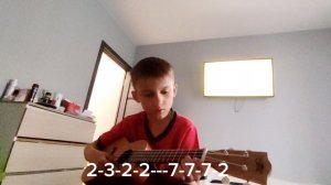 песня Цой группа крови. на укулеле