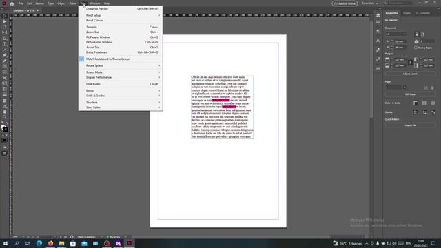 How To Hide Guides Adobe InDesign Tutorial смотреть онлайн