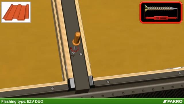 FAKRO roof windows - EZV DUO flashing смотреть онлайн