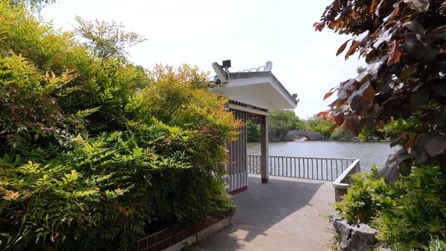 【4K】Changfeng Park, Putuo, Shanghai【Walking Tour】 смотреть онлайн