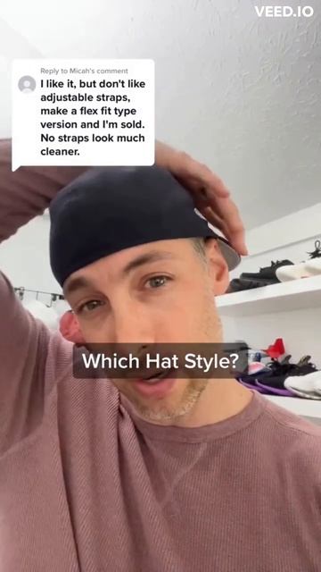 Fitted Hat Or Adjustable Hat? | Poll смотреть онлайн