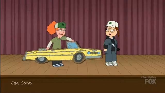 Family Guy Family Watches as Meg Raps and Spit Bars смотреть онлайн