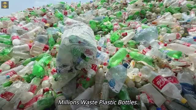 ♻️ Удивительная переработка пластиковых бутылок в трубы ПЭТ: полный процесс на фабрике смотреть онлайн