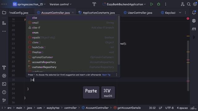 154 Setup of EazyBank Resource Server - Part 2 смотреть онлайн