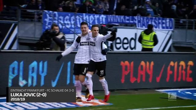 Luka Jovic - Top 5 Goals смотреть онлайн