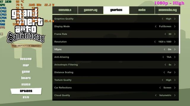 GT 1030 | GTA Trilogy Definitive Edition | San Andreas | 1080p - Ultra, High, Medium, Low смотреть онлайн