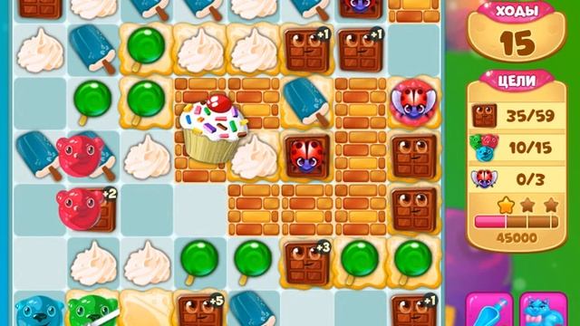 Долина Сладостей 635 уровень - Candy Valley Level 635 смотреть онлайн