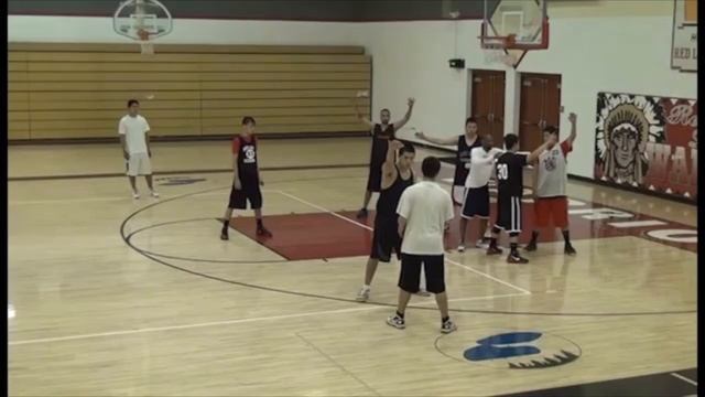 Basketball 1-1-3 Zone Defense