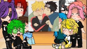 Реакция 13 карт на прошлую жизнь Вару как Боруто