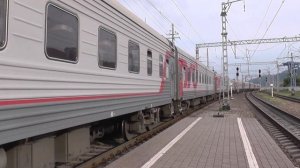 Электровоз 2ЭС4К-126 с пассажирским поездом Владикавказ - Адлер