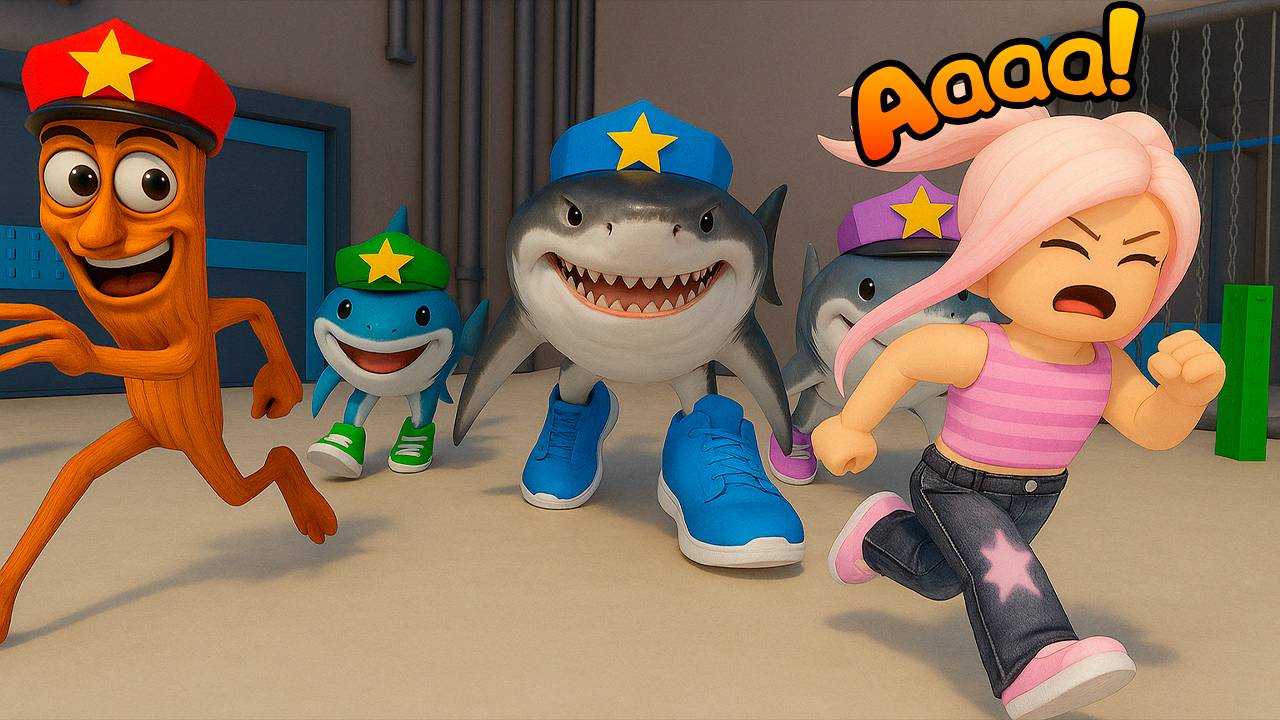 ✨ ПОБЕГ от СЕМЬИ ТРАЛАЛЕЛО ТРАЛАЛА в РОБЛОКС смотреть онлайн