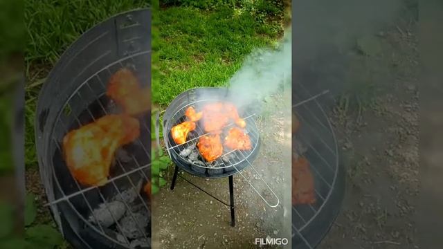 vlog grilling with family..come on it is time to grill yumm spicy смотреть онлайн