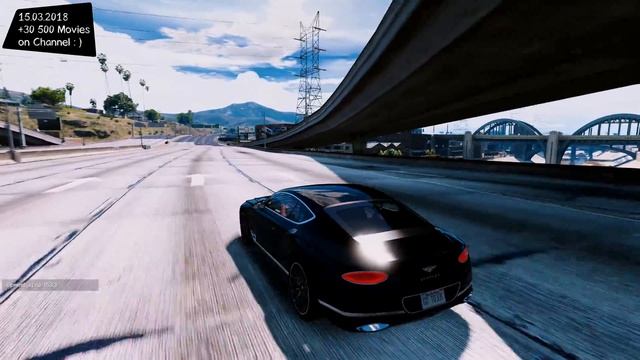 Bentley Continental GT 2018 1.0 Grand Theft Auto V MGVA Modification _REVIEW смотреть онлайн