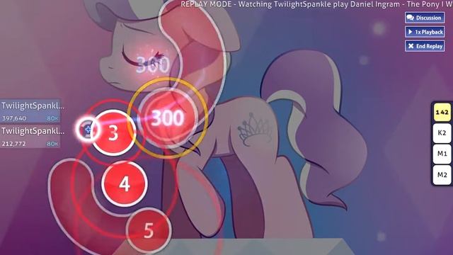 [osu!] Daniel Ingram - The Pony I Want To Be (Sim Gretina Remix) (TwilightSpankle) смотреть онлайн