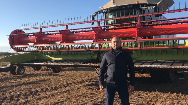 Уникальная жатка CLAAS CONVIO FLEX / Уборка сои 2020 / TMI смотреть онлайн