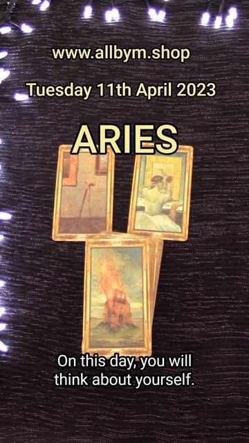ARIES | TUESDAY 11TH APRIL 2023 | DAILY TAROT READING смотреть онлайн