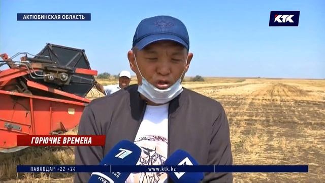 Фермерам Актюбинской области не хватает топлива для уборки урожая - новости 13.08.2020 смотреть онлайн