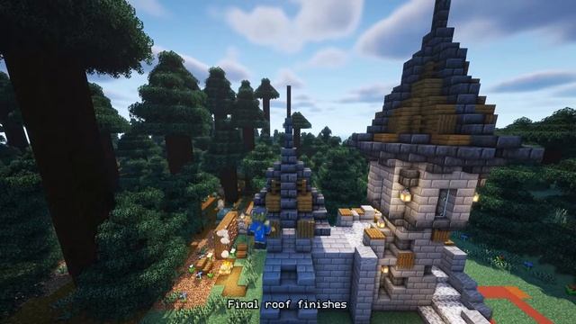 Minecraft | How to Build an Easy Starter Survival Castle Tutorial смотреть онлайн