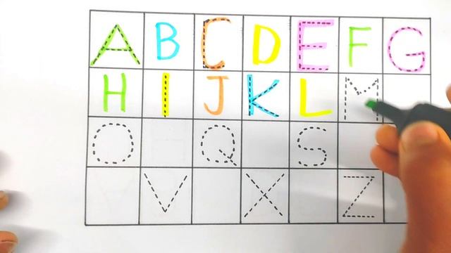 A To Z | A For Apple B For Boy C For Cat D Dog | English Alphabet Abcd | ABCDEF Writing Word