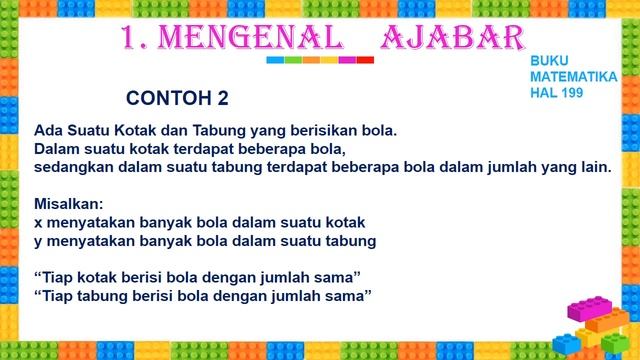 Aljabar Itu Mudah Loh ~ Belajar Matematika SMP Kelas 7 mengenal Aljabar ~PJJ BDR Semester 1 Kurtila смотреть онлайн