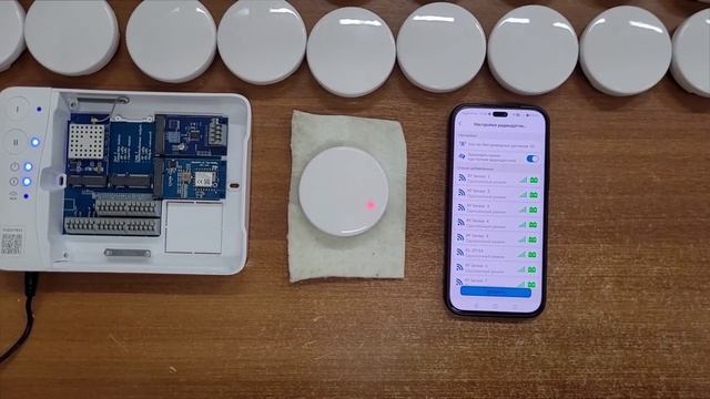 Neptun Smart+ и 50 радиодатчиков(проверка) смотреть онлайн