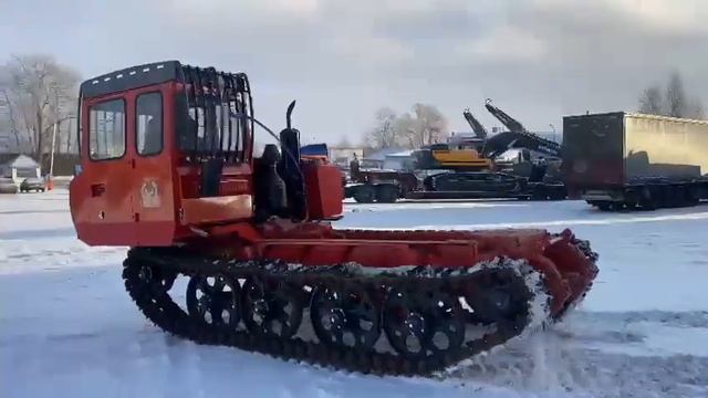 Трелевочный трактор ТЛТ 100