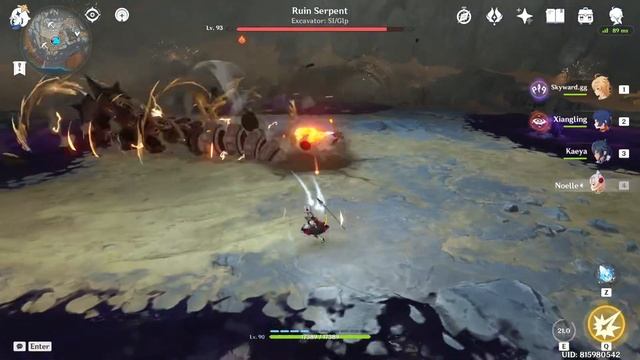 How to beat Ruin Serpent World Boss (Excavator: SI/Glp) Easy F2P Guide | #GenshinImpact V2.6 смотреть онлайн
