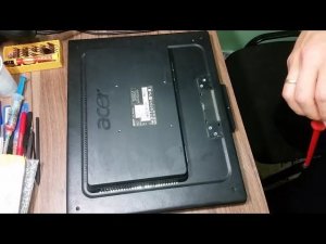 Ремонт монитора acer AL1916. Монитор не включается и мигает индикатор
