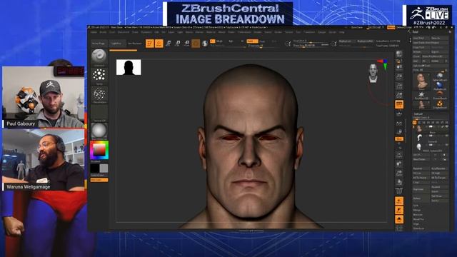 ZBrushCentral Image Breakdown: Waruna Weligamage "Alex Ross Superman" - ZBrush 2022 смотреть онлайн
