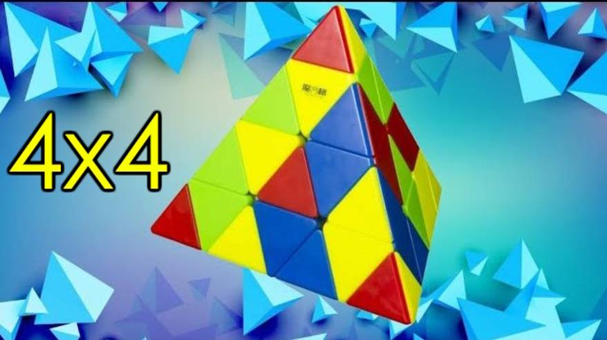 Как собрать Мастер Пираминкс 4х4, Master Pyraminx 4x4, how to solve cube, пирамида смотреть онлайн