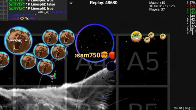 بلوب لقطات لعيون سمو😂🔥 #104 | blob.io mobile Macro смотреть онлайн