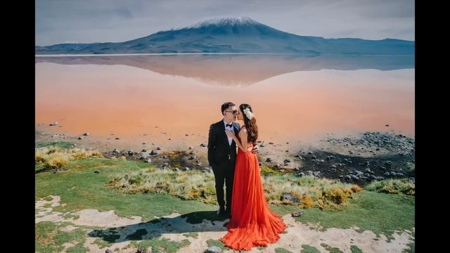 Pre-wedding photography in Salar de Uyuni, Bolivia 2016 by Katya Mukhina смотреть онлайн