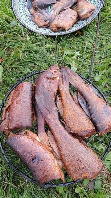 Щука горячего копчения