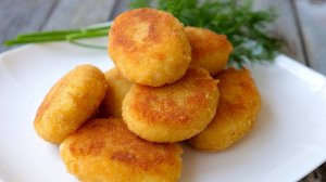 Из обычной КАРТОШКИ И ЛУКА Котлеты не уступают мясным