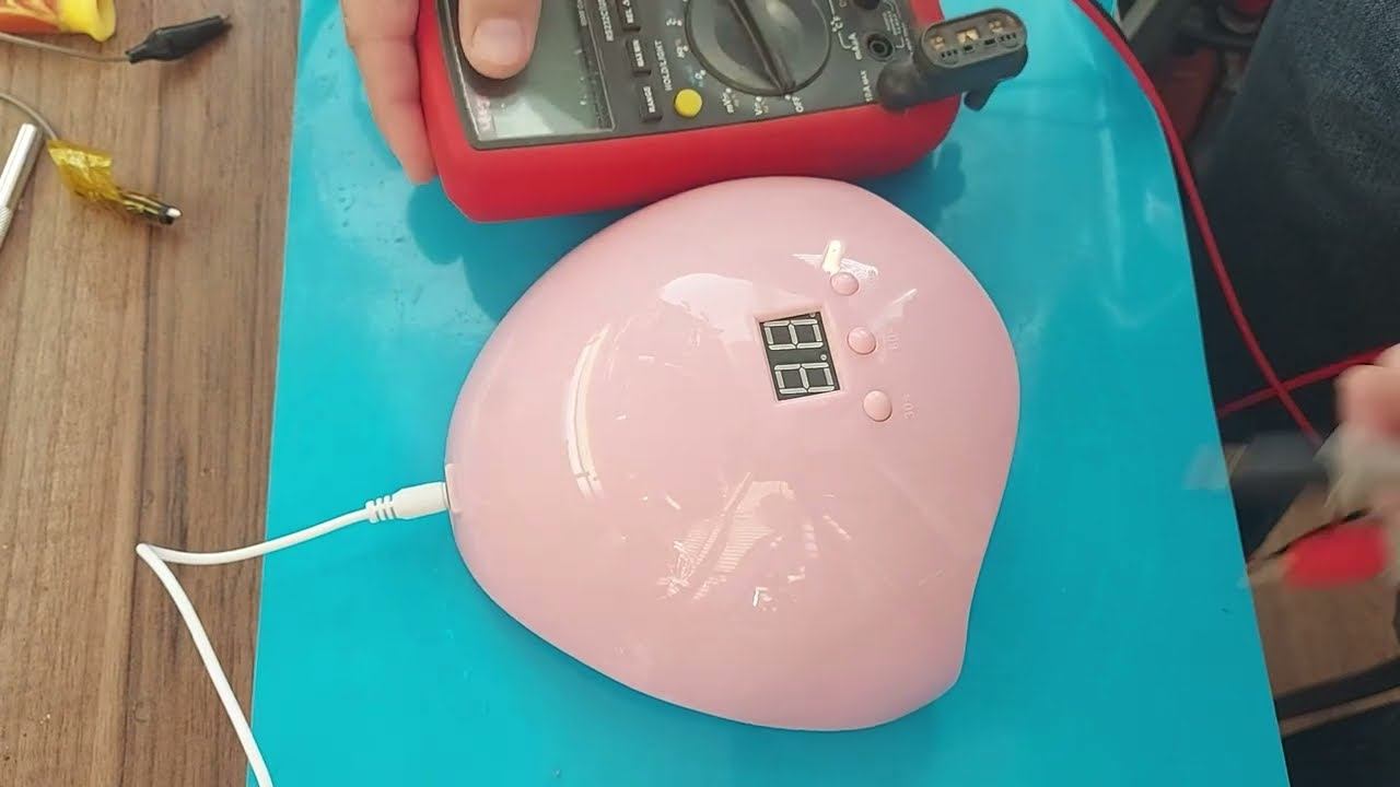 Ремонт УФ лампы для сушки ногтей (Заводской брак) смотреть онлайн