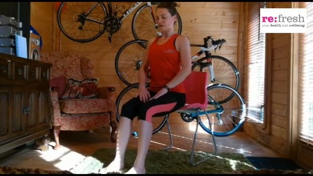 Warmup before your Chair Based Exercise смотреть онлайн