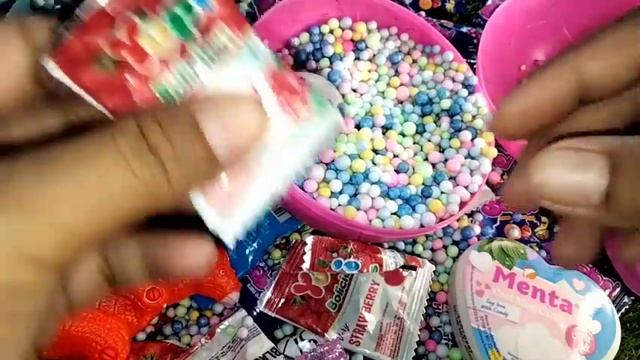 Yummy Bubble Gum Yupi Bolicious Strawberry BlackBerry Big Babol Tutti Frutti || ASMR смотреть онлайн