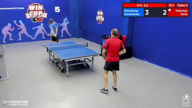 12:00 Volodymyr Tymchenko 0-3 Valentyn Hedz South 2 WIN CUP 18.10.2022 WINCUP | TABLE TENNIS смотреть онлайн