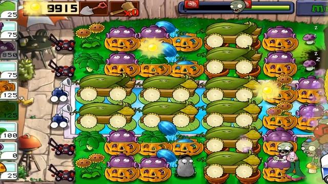 Plants vs Zombies/Растения против Зомби.Survival endless/Выживание бесконечно.65-66 waves/волны смотреть онлайн