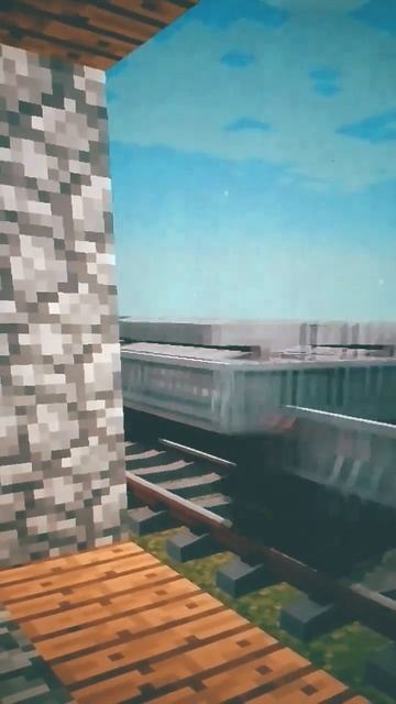 2ТЭ116 с грузовым поездом #2тэ116 #майнкрафт #ржд #поезда смотреть онлайн