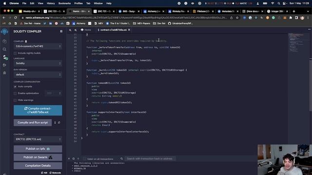 1. How to develop an NFT Smart Contract (ERC721) with Alchemy - Beginner Road to Web3 смотреть онлайн