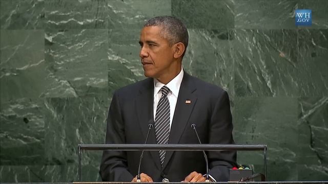 The President Speaks At The 2030 Agenda For Sustainable Development Goals