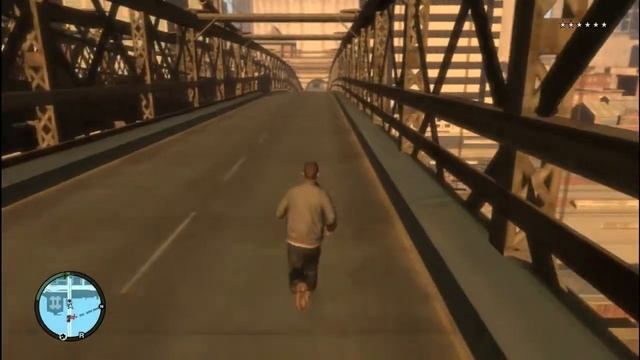 Gta IV Footage never realised how easy it was to get accross that bridge early stages. смотреть онлайн