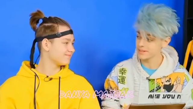 Милые моменты Дани и Лёши 💗. /в замедление/ под песню Дрипсет смотреть онлайн