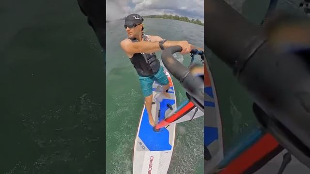 Starboard WS IGO Inflatable + Starboard 5.5 Compact Sail