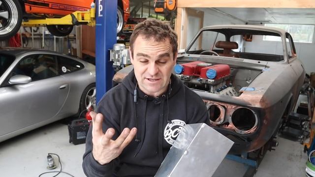 DIY Ferrari Dry Sump Oil Tank - Ferrari engined Alfa 105 Alfarrari build part 56 смотреть онлайн