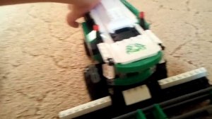 Обзор на трактор и комбайн из лего