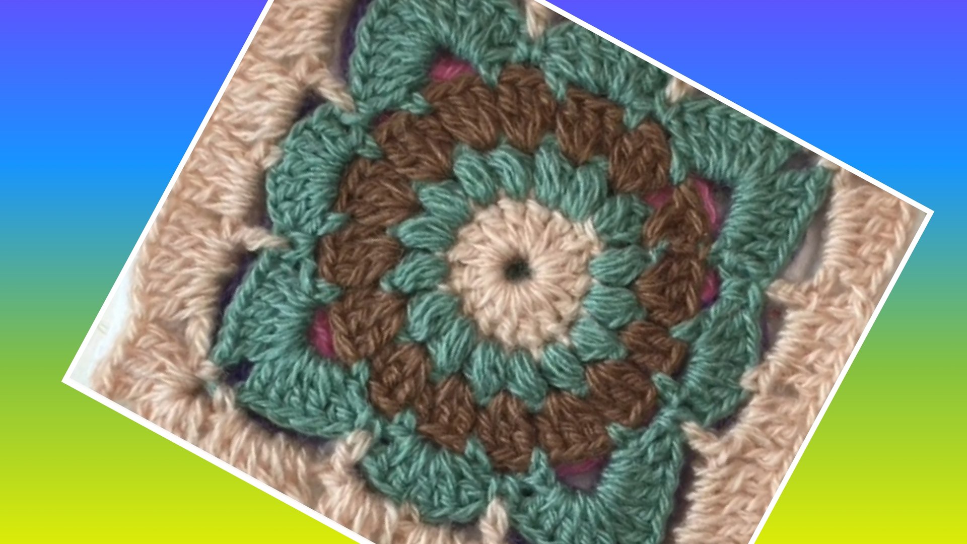 Красивый мотив крючком🔥 Остатки пряжи в дело👍👍 смотреть онлайн