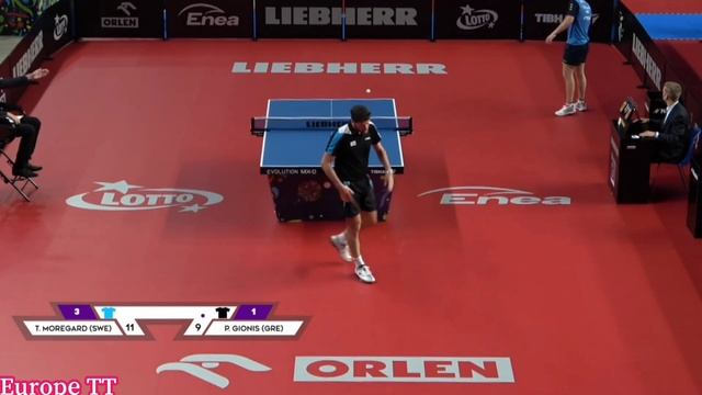 Truls Moregard (SWE) vs Panagiotis Gionis (GRE) | European Championships 2021 смотреть онлайн